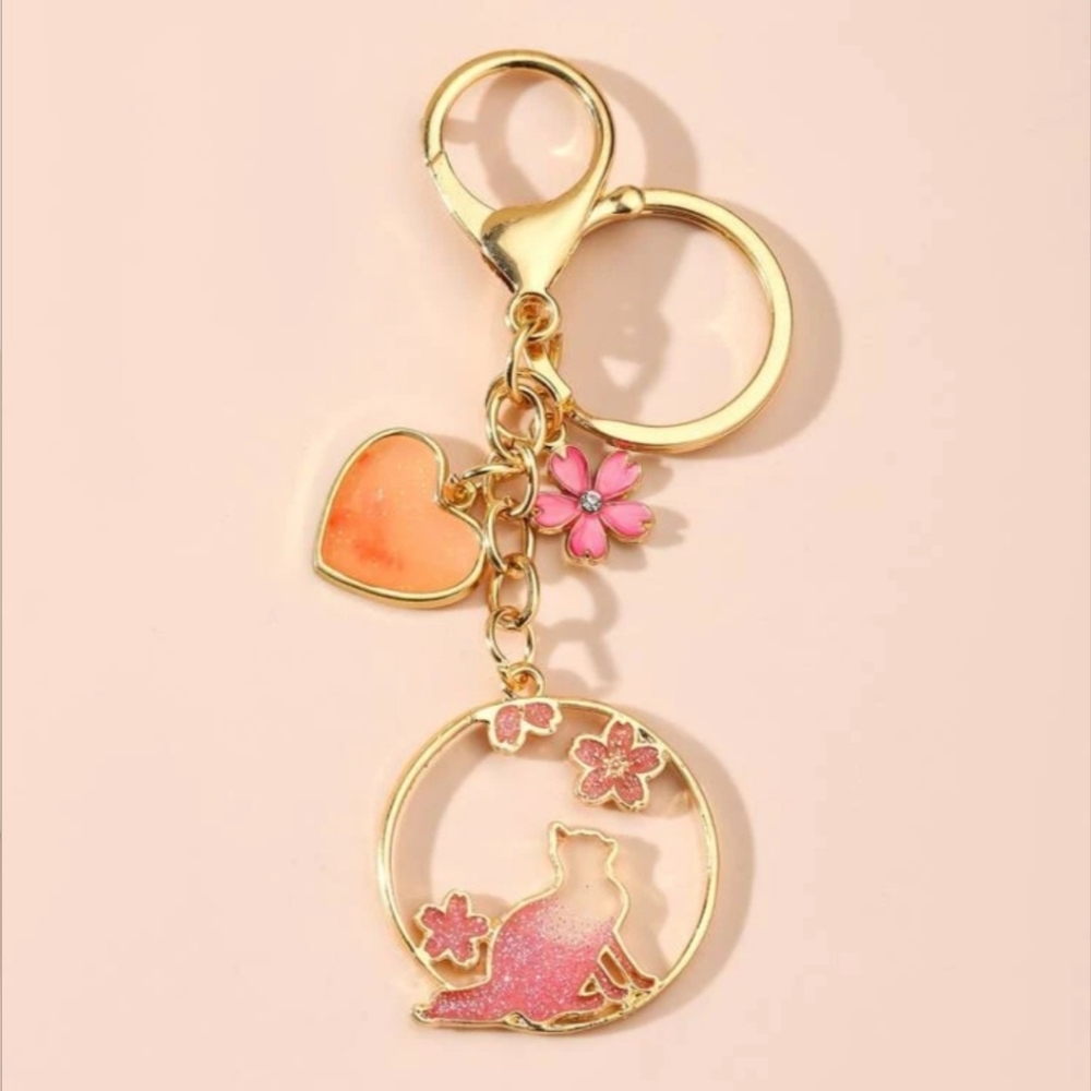 Handbag Charm.  Cat lovers